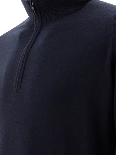 John Smedley Tapton Half-zip Sweater