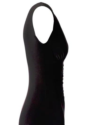 Norma Kamali Tara Ruched Bodysuit