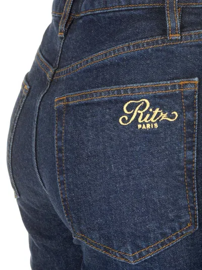 Frame X Ritz The Ritz Ruler Jeans Blue