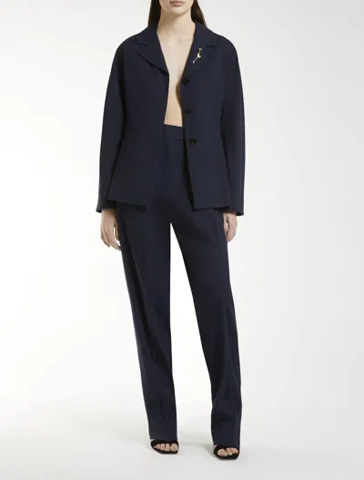 Marella The Rounded Blazer Jackets Blue