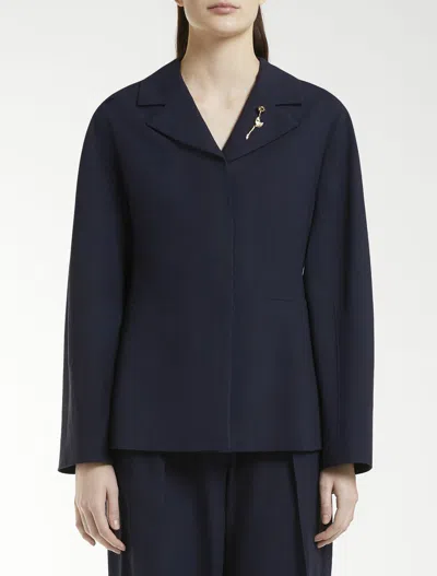 Marella The Rounded Blazer Jackets Blue