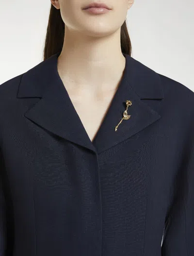 Marella The Rounded Blazer Jackets Blue