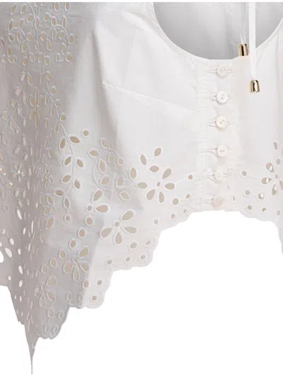 Self-portrait Tops White