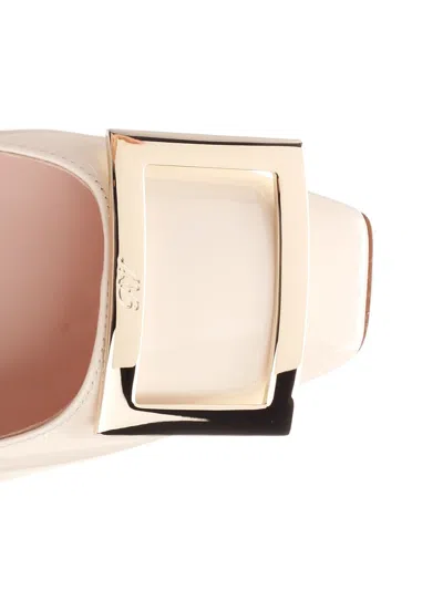 Roger Vivier Trompette Pumps White