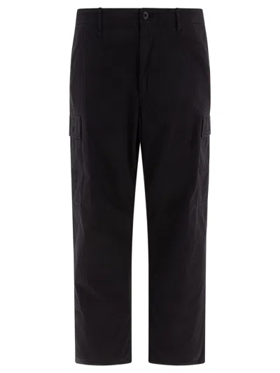 Human Made Relaxed Fit Black Cargo Trousers