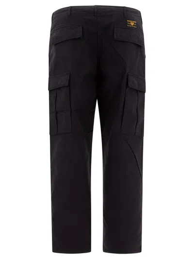 Human Made Relaxed Fit Black Cargo Trousers