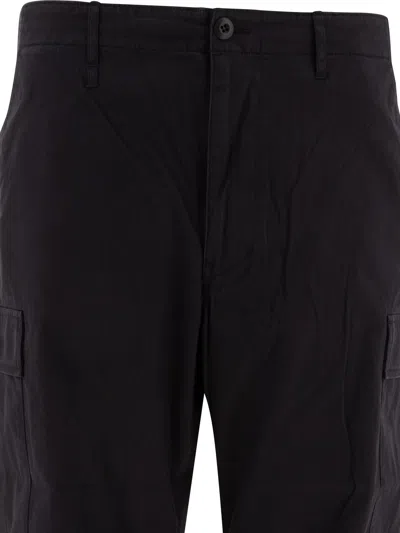 Human Made Relaxed Fit Black Cargo Trousers