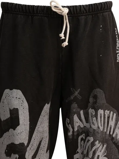 Rrr123 Graphic-print Drawstring Trousers