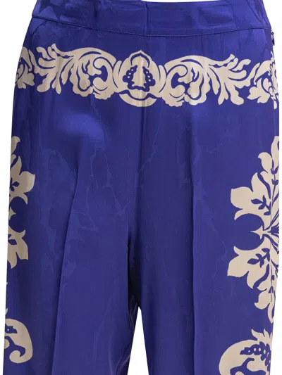 Etro Baroque Print Tapered Pants