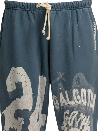 Rrr123 Graphic-print Drawstring Trousers