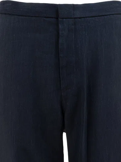 Vince Tailored Trousers With Side And Back Pockets In Black