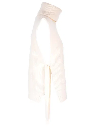 Golden Goose Journey Side-tie Turtleneck Sweater Vest