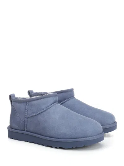 Ugg Classic Ultra Mini Boot In Blue