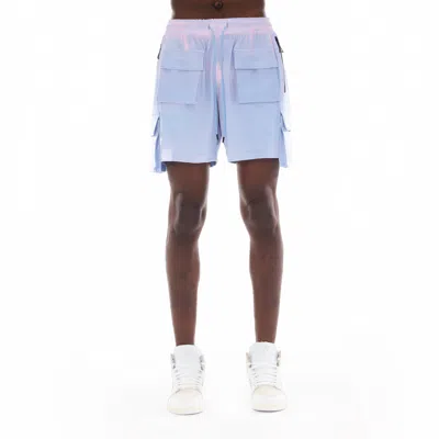 Hvman Heat Sensitive Nylon Shorts In Sky