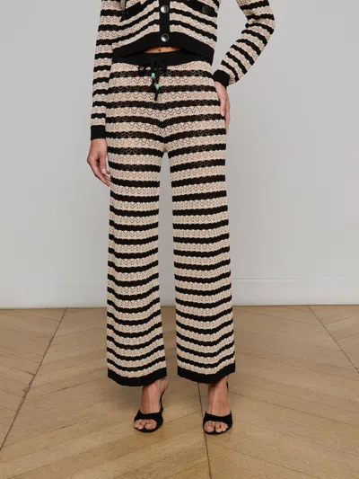 L Agence Gaelle Pointelle Knit Pants