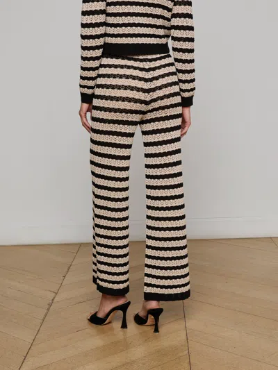 L Agence Gaelle Pointelle Knit Pants