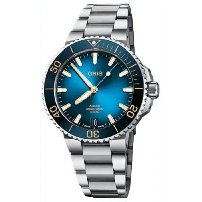 Oris Aquis Date Automatic Blue Dial Steel Men's Watch 01 400 7769 4125-07 8 22 09peb