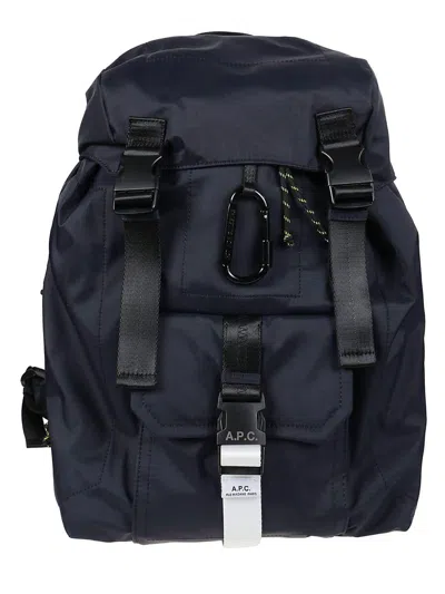Apc Medium Buckle-fastening Treck Backpack In Black