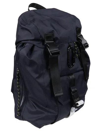 Apc Medium Buckle-fastening Treck Backpack In Black