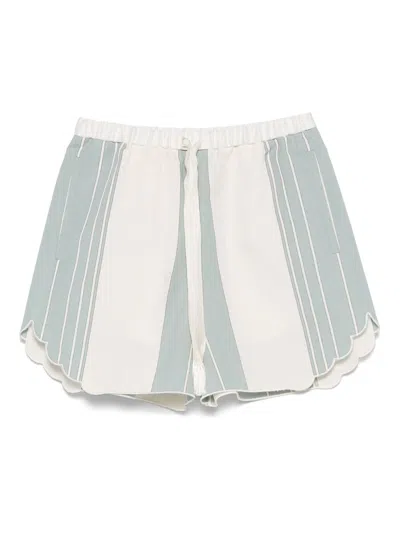 Shop Forte Forte Women Linen Blend Shorts