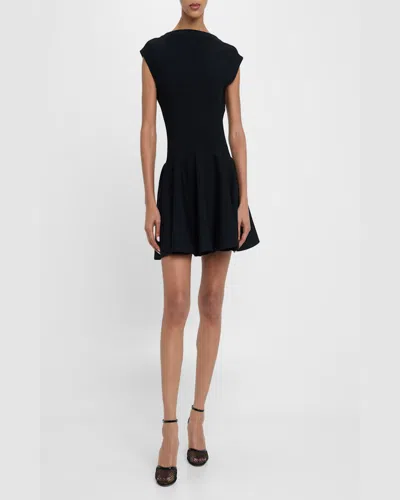 Alaïa Knitted Skater Dress