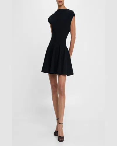 Alaïa Knitted Skater Dress
