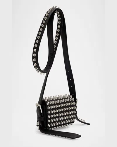 Alexander Wang Studded Rectangular Shoulder Bag With Adaptable Strap