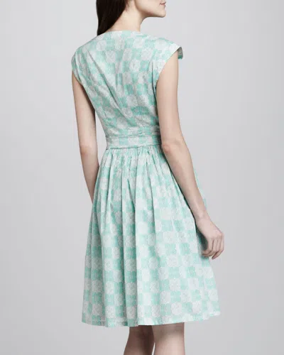 Significant Other Flossie Printed Short-sleeve Shirt In Blue