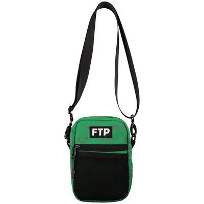 Pre-owned Ftp Outline Side Bag In Green