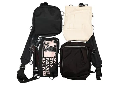 Pre-owned Raf Simons X Eastpak Pocketbag Loop In Black/beige
