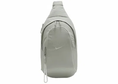 Pre-owned Nike Sportswear Essentials Sling Bag (8l) In Light Silver/sail