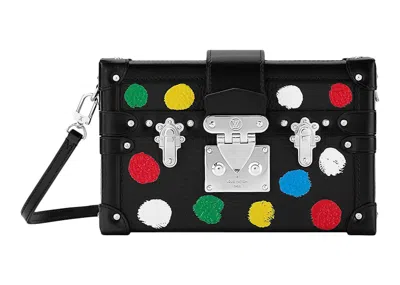Pre-owned Louis Vuitton Women's  X Yayoi Kusama Petite Malle In Black