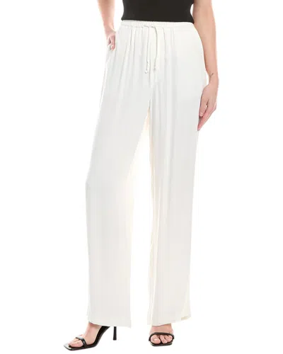 Love Token Wide Leg Pant In White