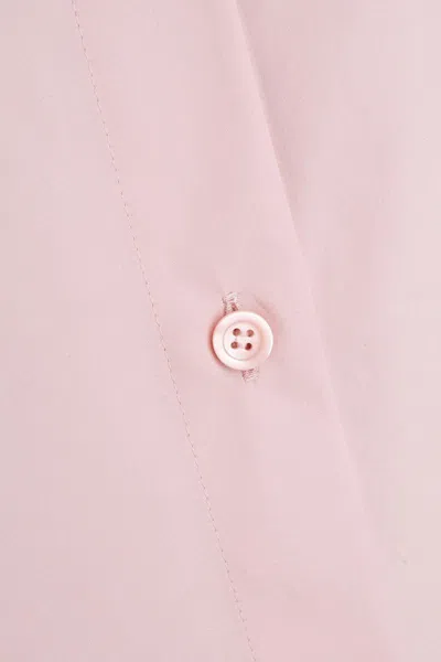 Loewe Shirts With Long Sleeves And Collared Neck In Pink