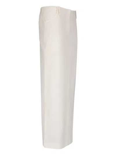Aya Muse Knee Length And Midi Skirts In Neutral