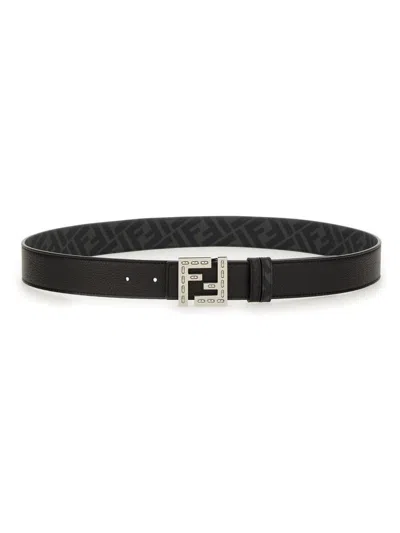 Fendi "sqaured Ff" Reversible Belt