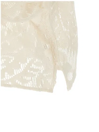 Pin Up Stars Pin-up Stars Macramé Blouse