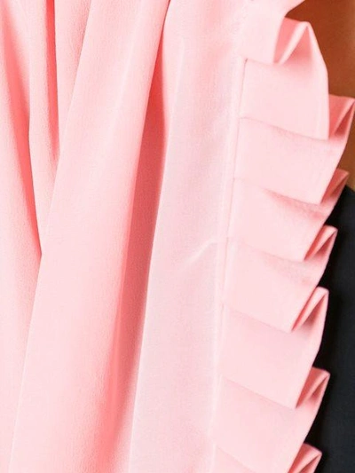 Shop Ermanno Scervino Frill Detail Blouse - Pink