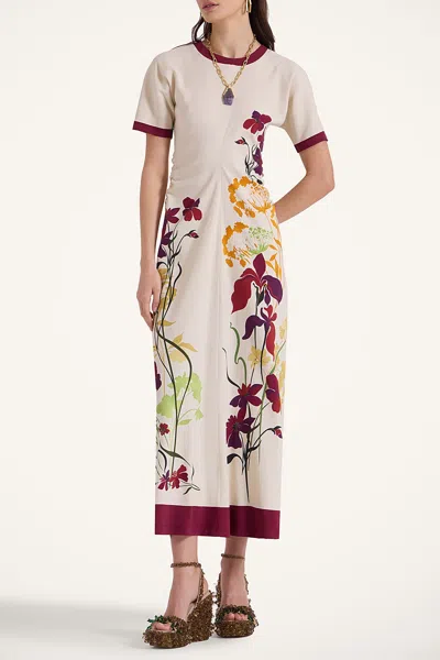 La Doublej Angelica Dress In Corsage Placee