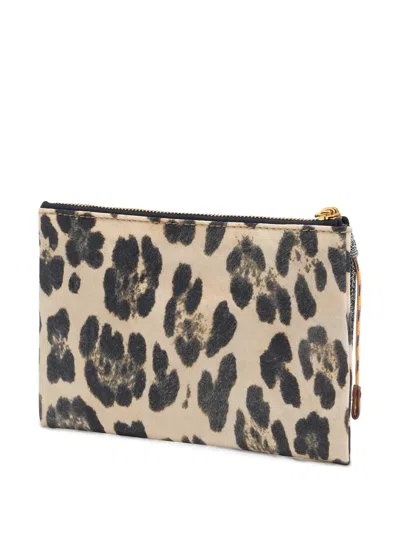 Bimba Y Lola Leopard-print Wallet