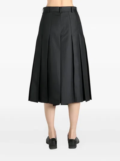 Comme Des Garçons Pleated Skirt