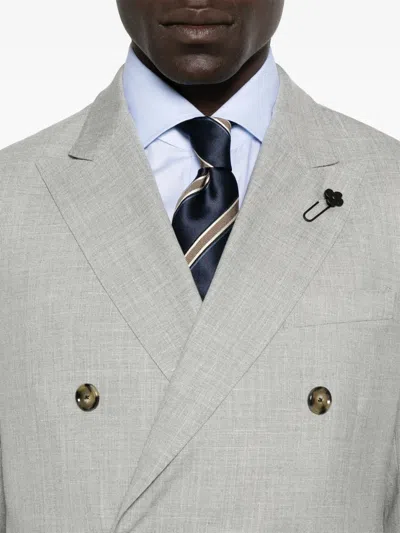 Lardini Mélange-effect Suit
