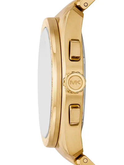 Michael Kors Oversized Accelerator 2.0 Gold-tone Watch In Gold