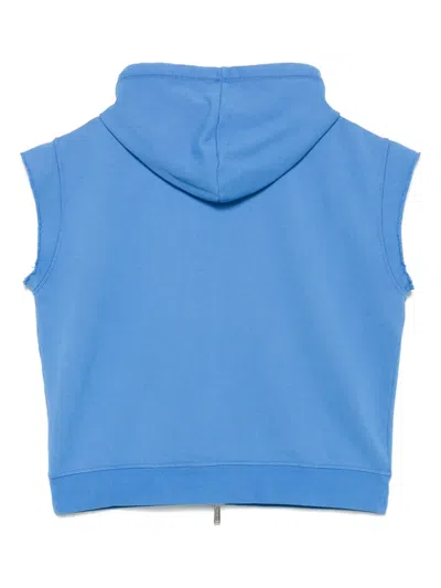 Dsquared2 Crewneck Sweater With Front Pocket And Hood