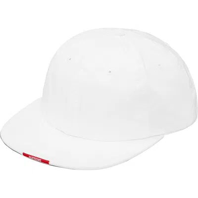 Pre-owned Supreme Nylon Visor Label 6panel In White