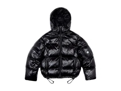 Pre-owned Broken Planet Men's  Puffer Jacket In Black