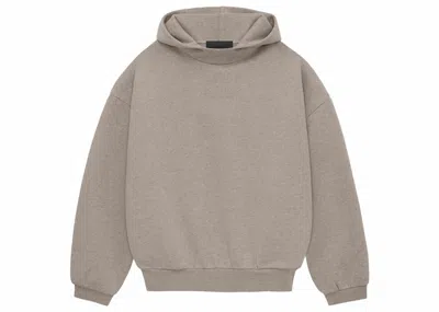 Pre-owned Fear Of God Men's  Essentials Hoodie In Core Heather In Gray