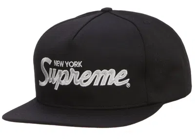 Pre-owned Supreme Classic Team 5panel In Black