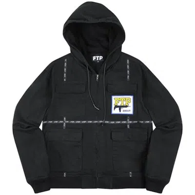 Pre-owned Ftp Men's  Uzi Tacticle Jacket In Black