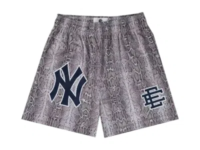 Pre-owned Eric Emanuel Men's  Ee Basic New York Yankees Short In Snake